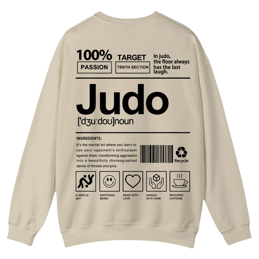 Judo Prints Crew Neck Sweatshirt