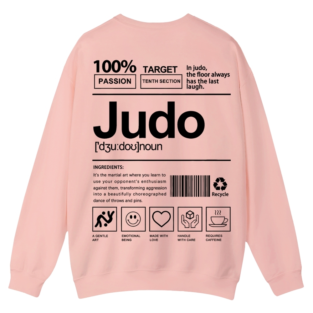 Judo Prints Crew Neck Sweatshirt