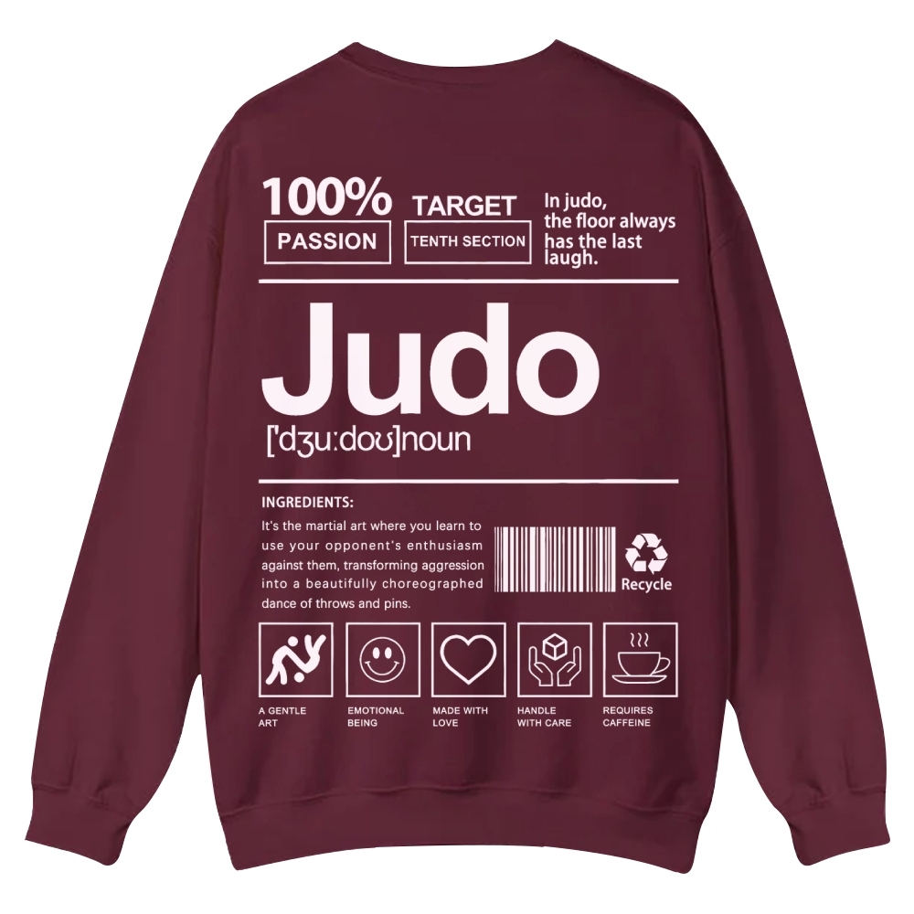Judo Prints Crew Neck Sweatshirt