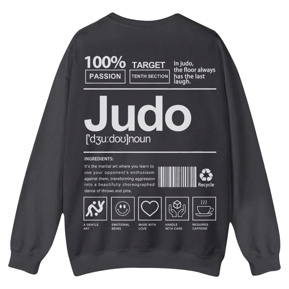 Judo Prints Crew Neck Sweatshirt
