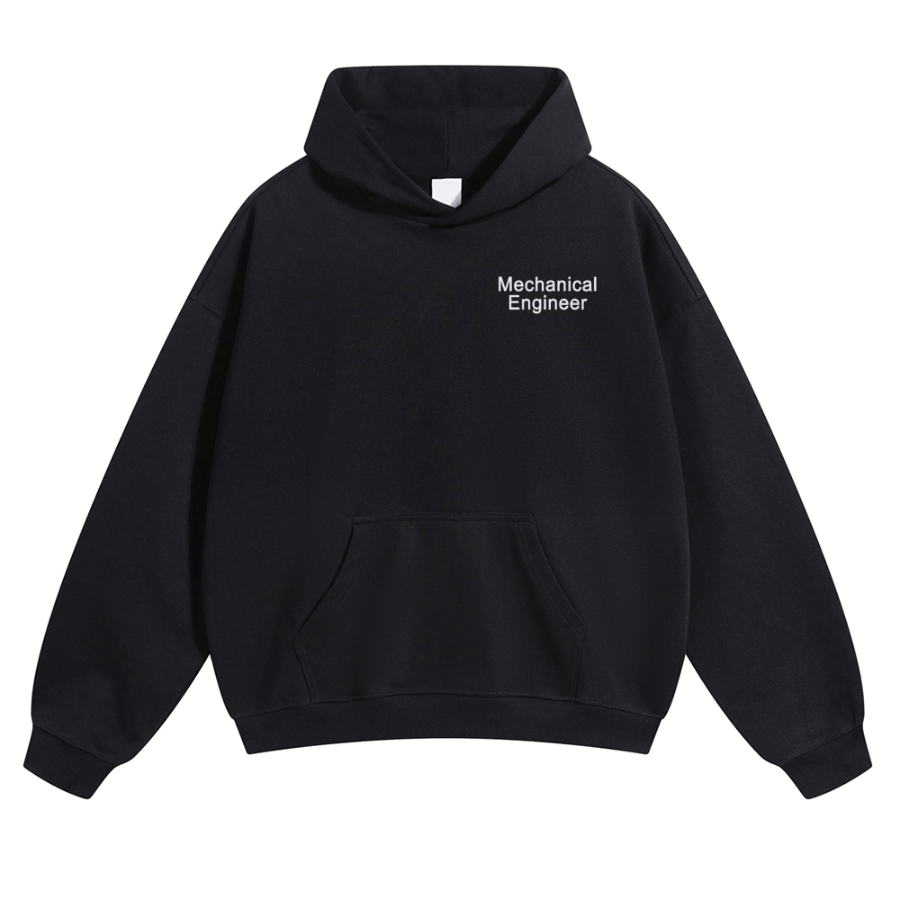 Mechanical Engineer Unisex Casual  Prints Hoodie