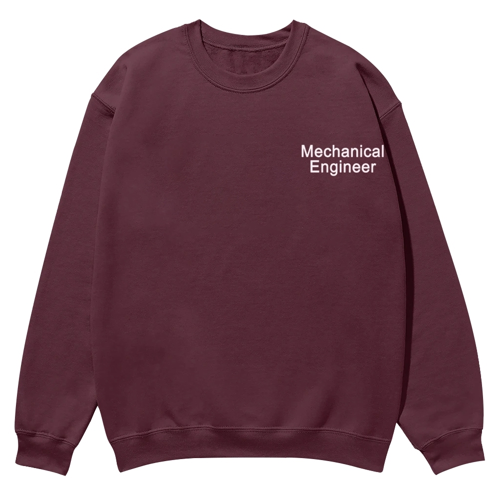 Mechanical Engineer Crew Neck Sweatshirt