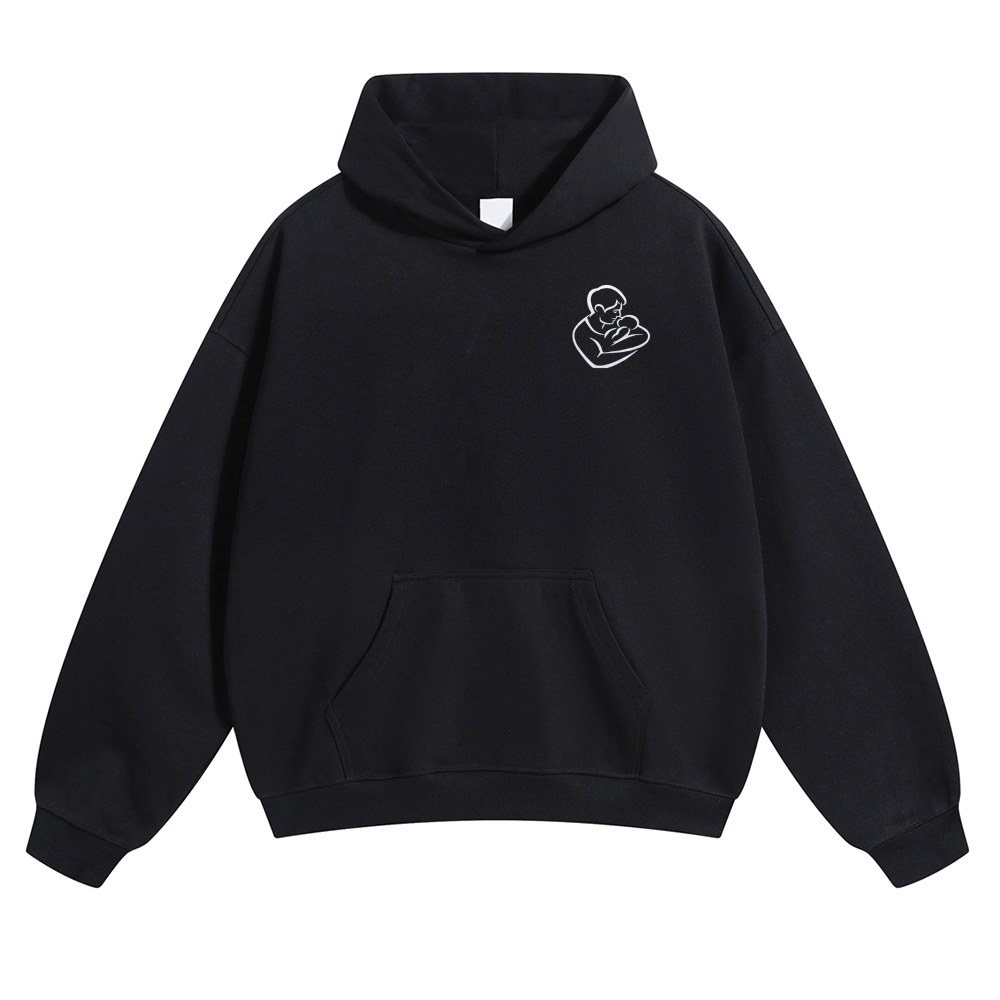 Dad Unisex Casual  Prints Hoodie