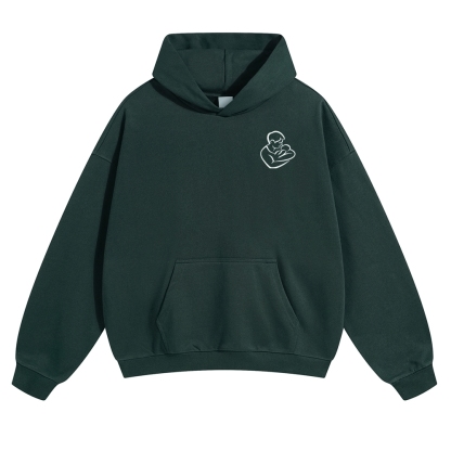 Dad Unisex Casual  Prints Hoodie