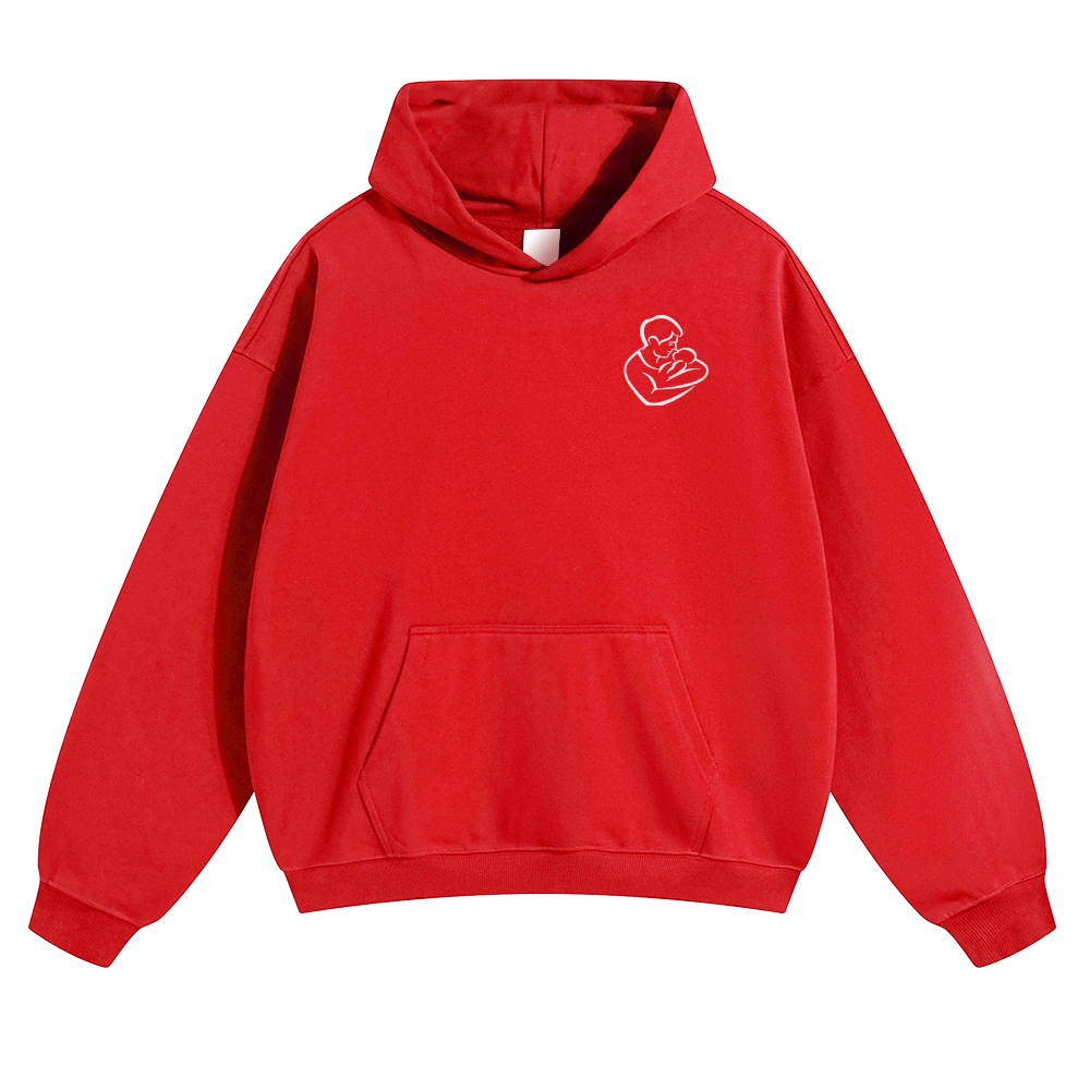 Dad Unisex Casual  Prints Hoodie