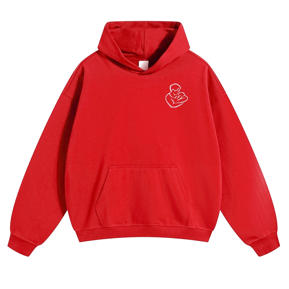 Dad Unisex Casual  Prints Hoodie