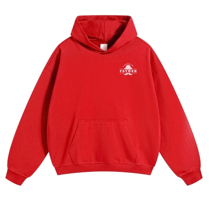 Father Unisex Casual  Prints Hoodie