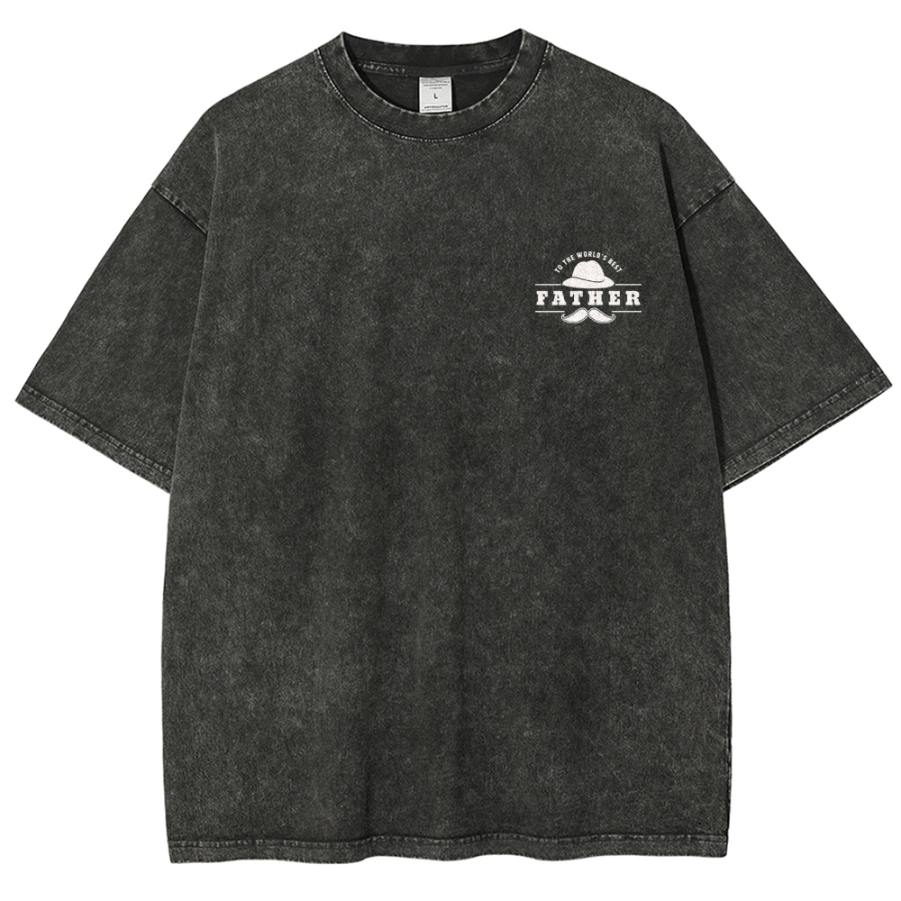 Father Unisex Fit Washed T-Shirt