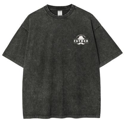 Father Unisex Fit Washed T-Shirt