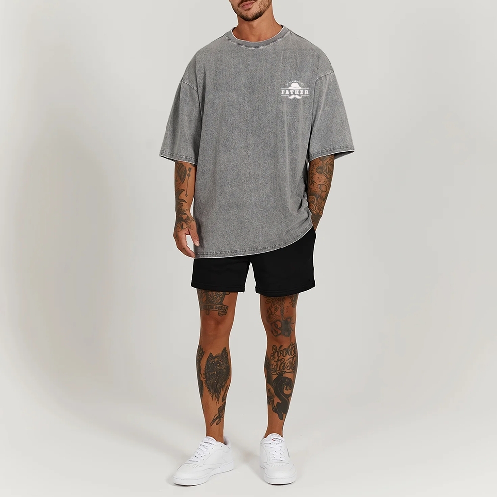Father Unisex Fit Washed T-Shirt