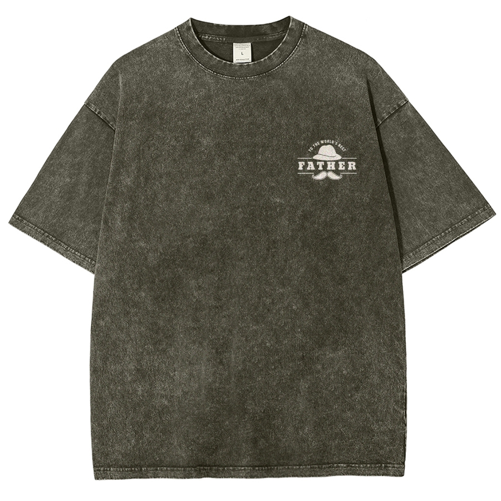 Father Unisex Fit Washed T-Shirt