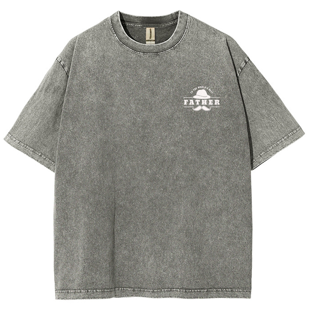 Father Unisex Fit Washed T-Shirt