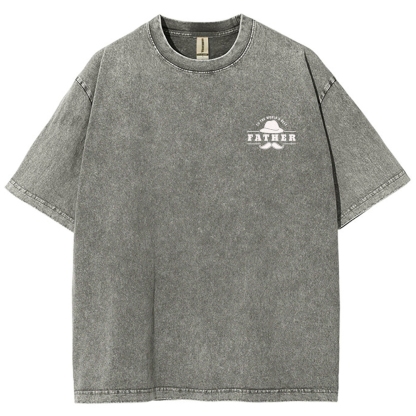 Father Unisex Fit Washed T-Shirt