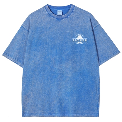 Father Unisex Fit Washed T-Shirt