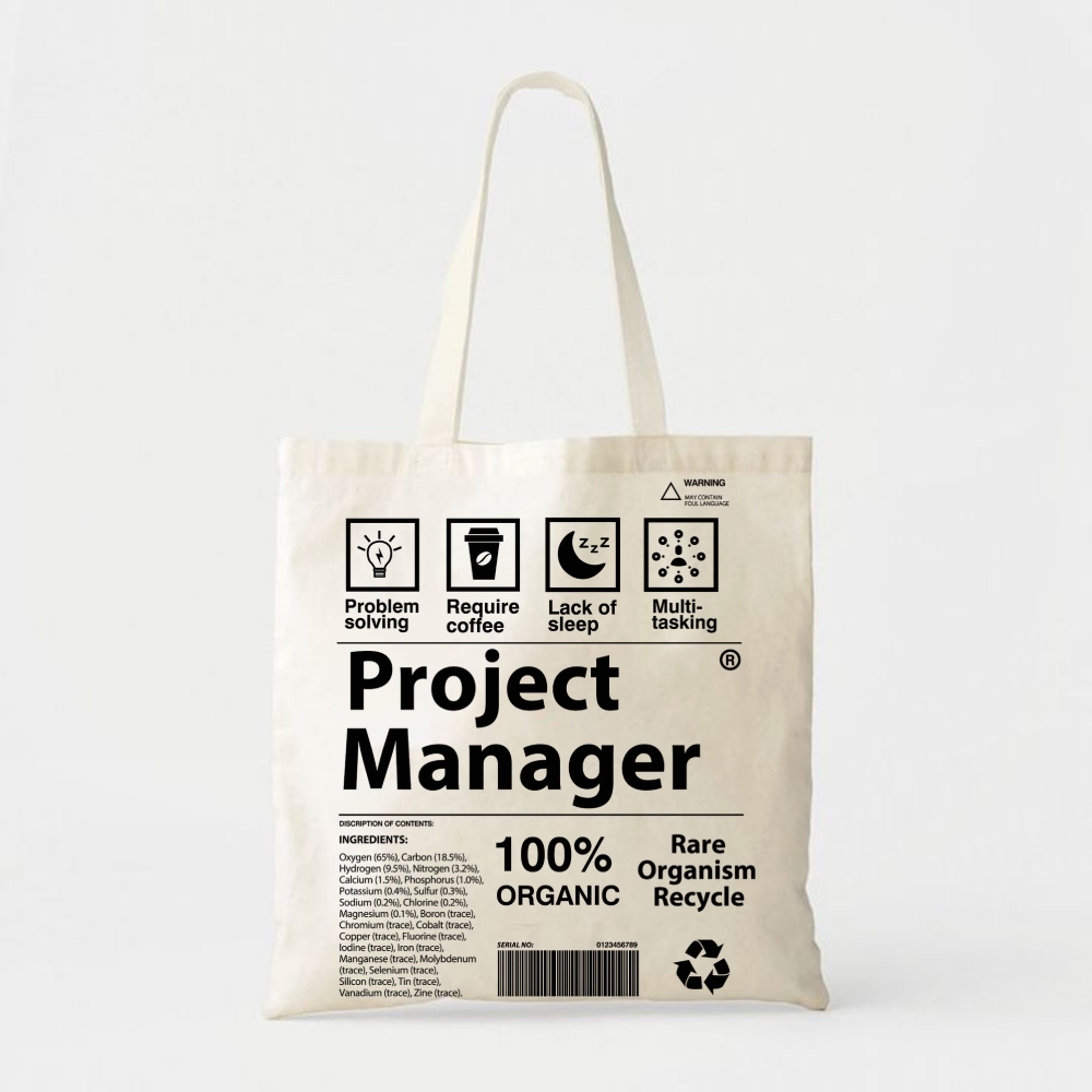 Project Manager Tote Bag