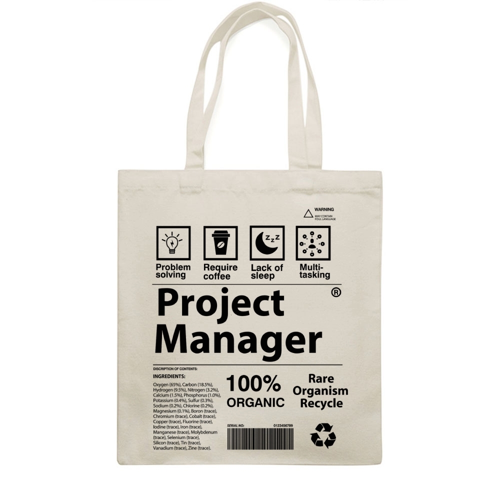 Project Manager Tote Bag