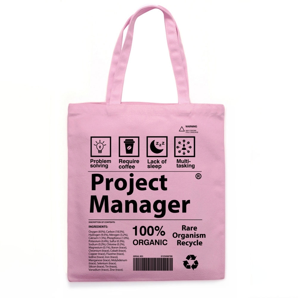 Project Manager Tote Bag