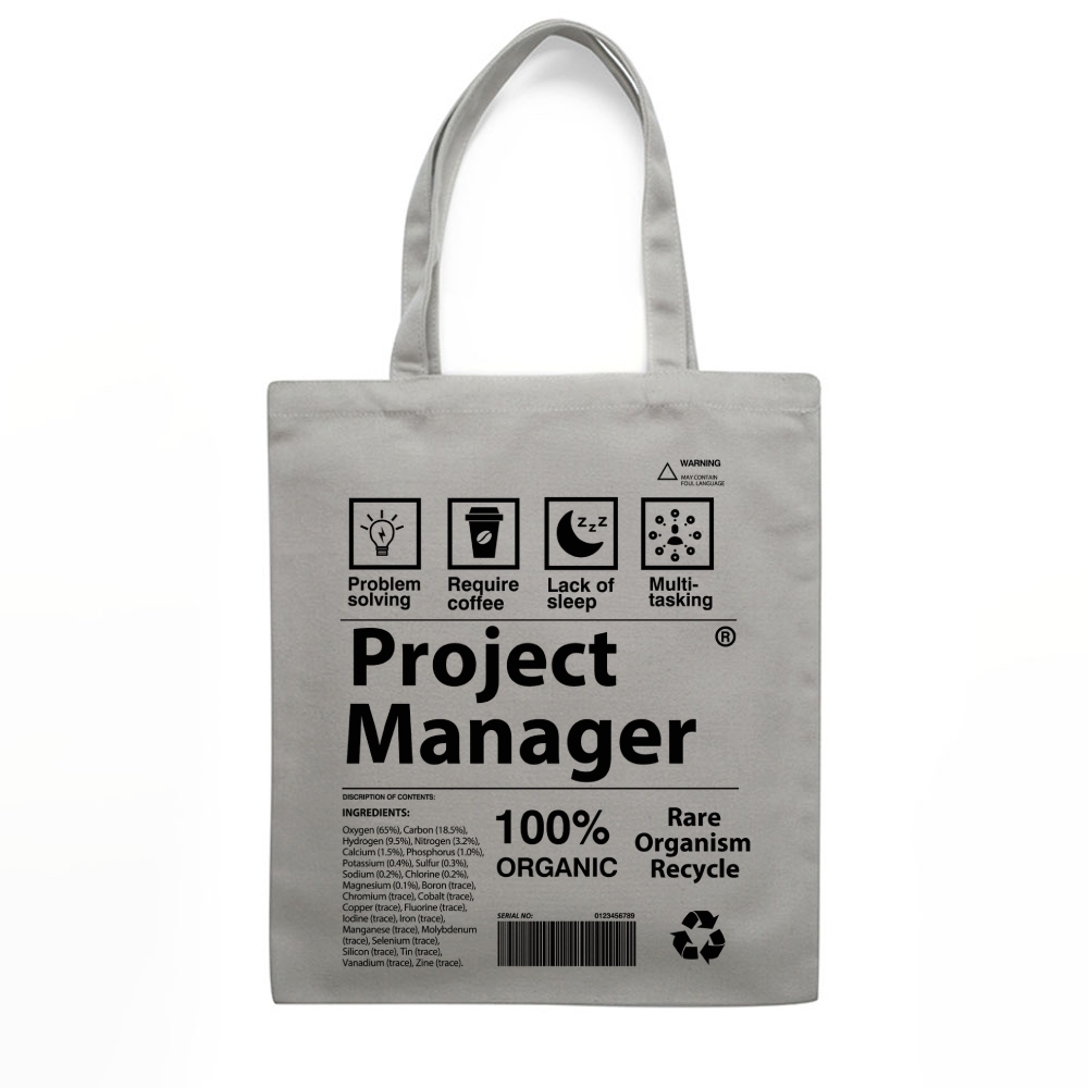 Project Manager Tote Bag
