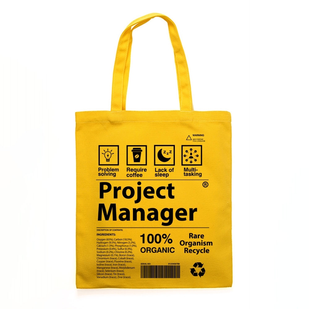 Project Manager Tote Bag