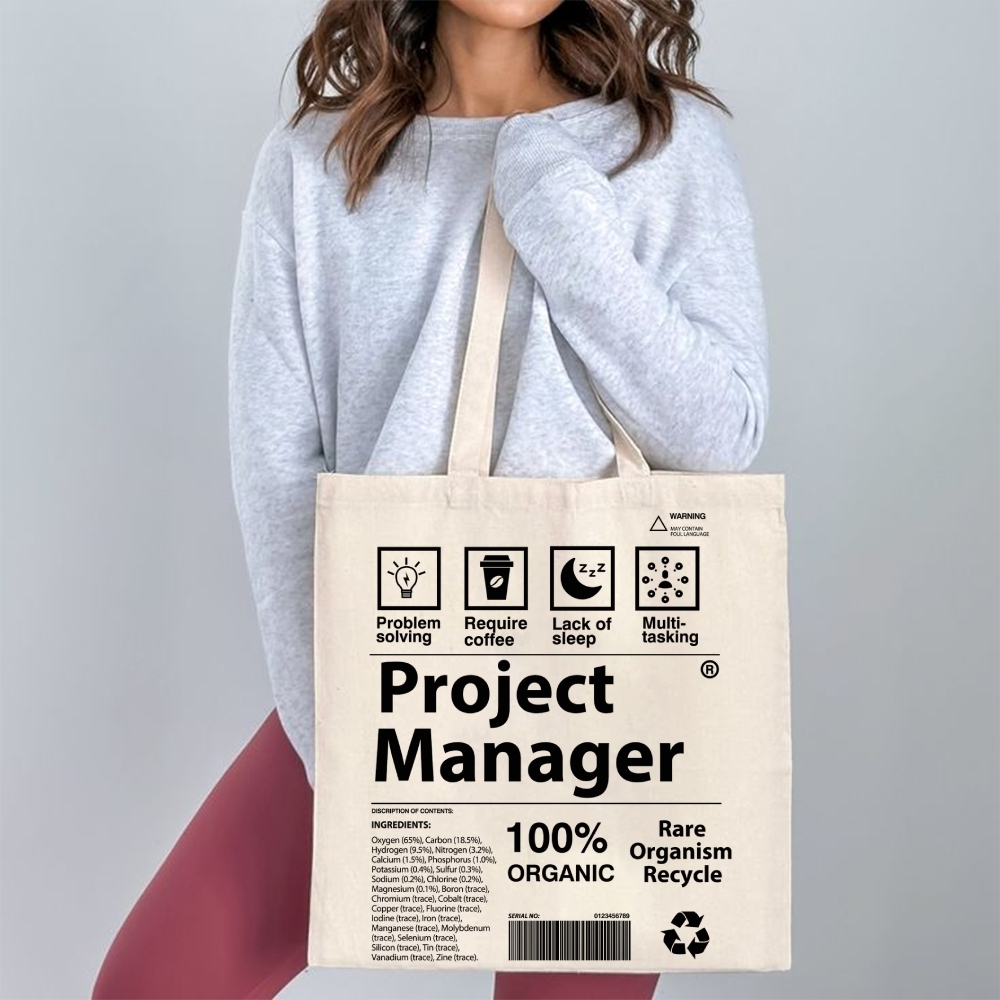 Project Manager Tote Bag