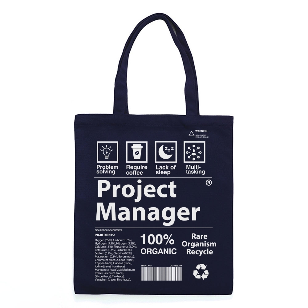Project Manager Tote Bag