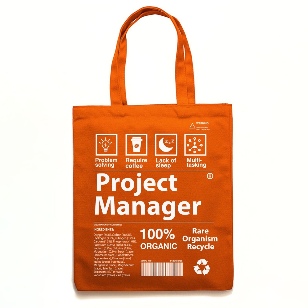 Project Manager Tote Bag
