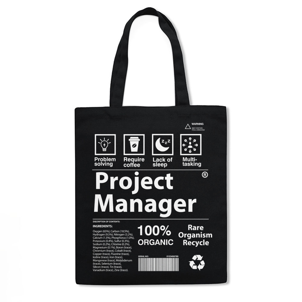 Project Manager Tote Bag