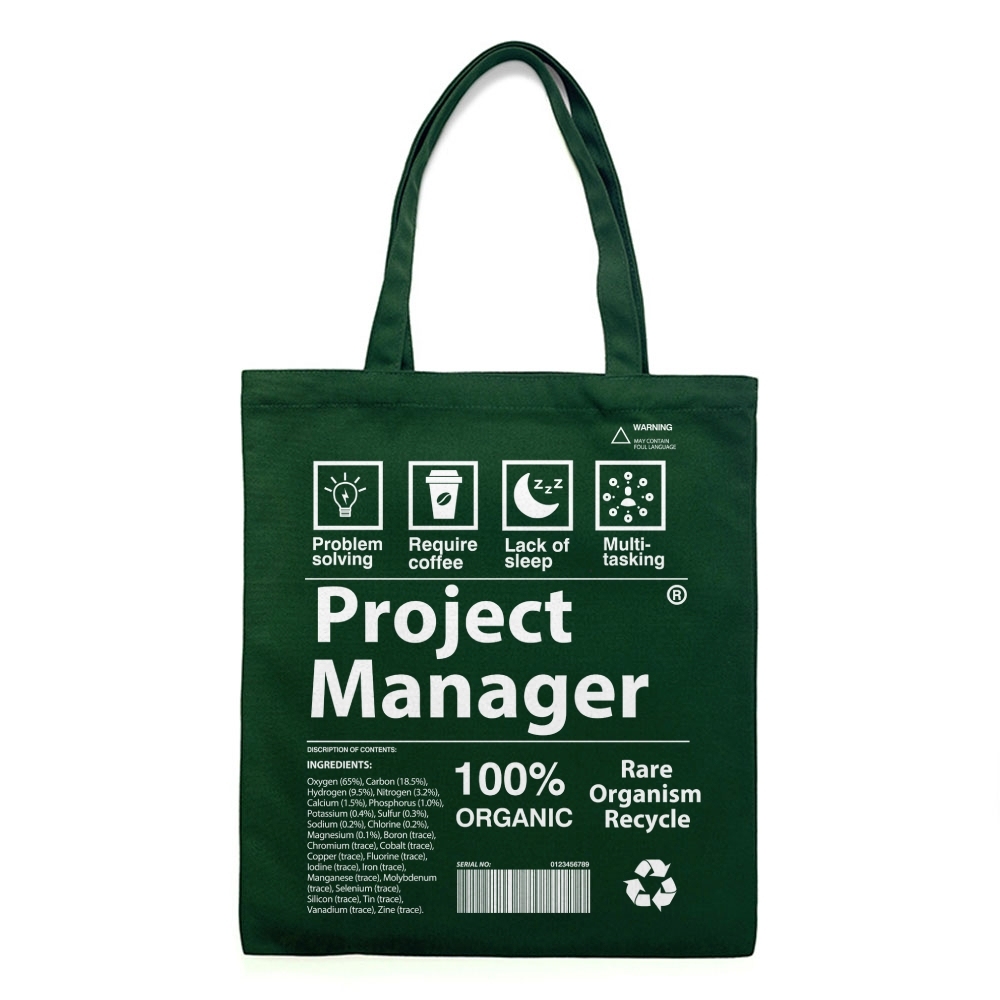 Project Manager Tote Bag