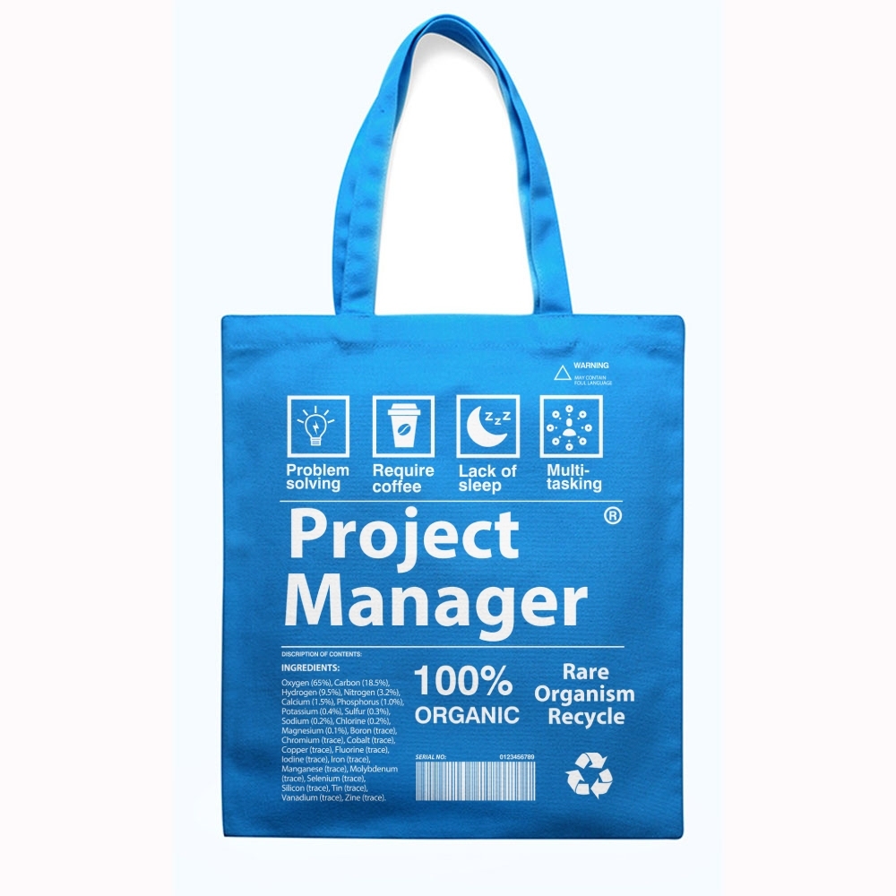 Project Manager Tote Bag