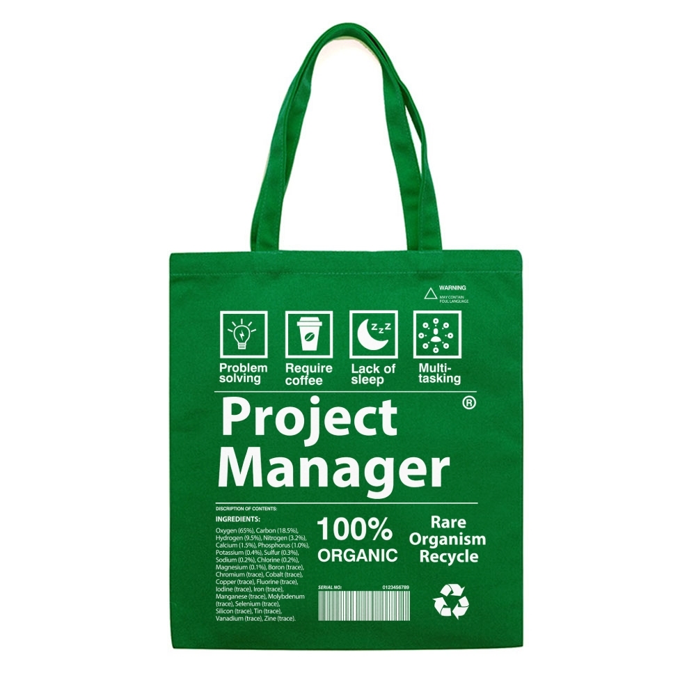 Project Manager Tote Bag