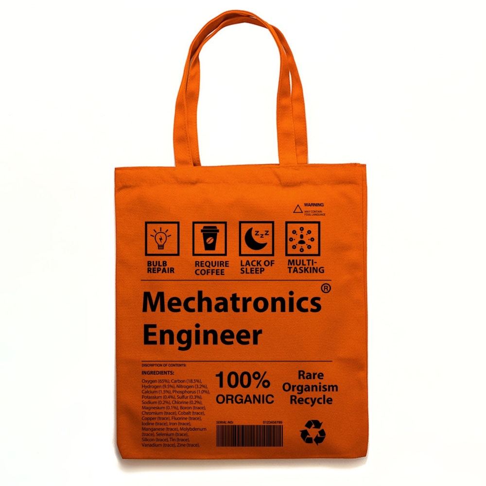 Mechatronics Engineer Tote Bag