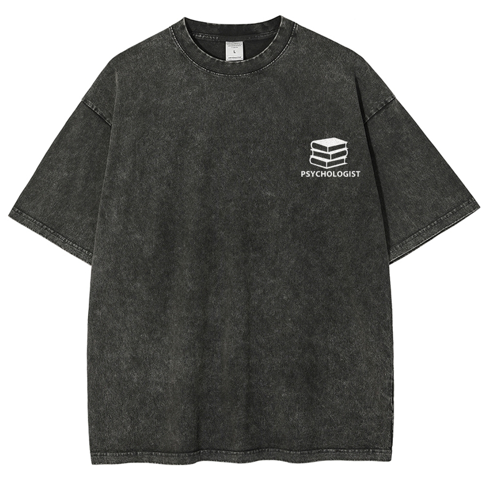 Psychologist Unisex Fit Washed T-Shirt