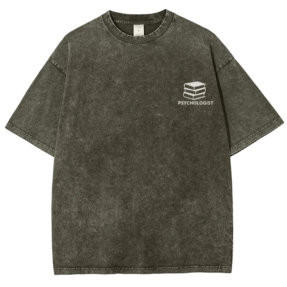 Psychologist Unisex Fit Washed T-Shirt