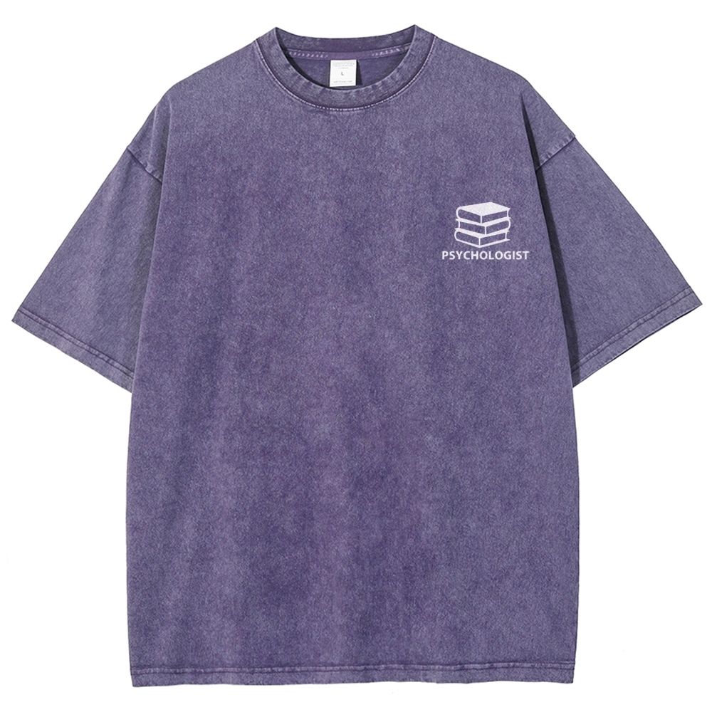 Psychologist Unisex Fit Washed T-Shirt