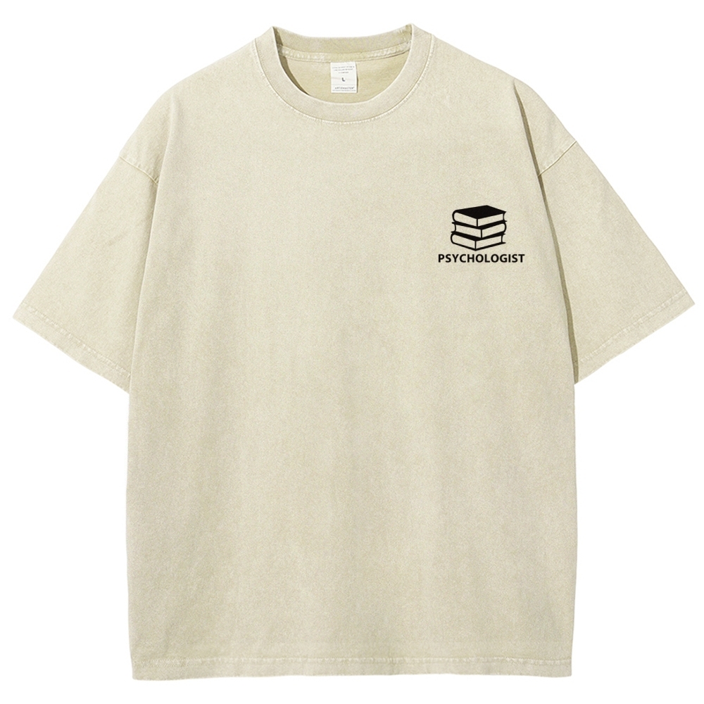 Psychologist Unisex Fit Washed T-Shirt