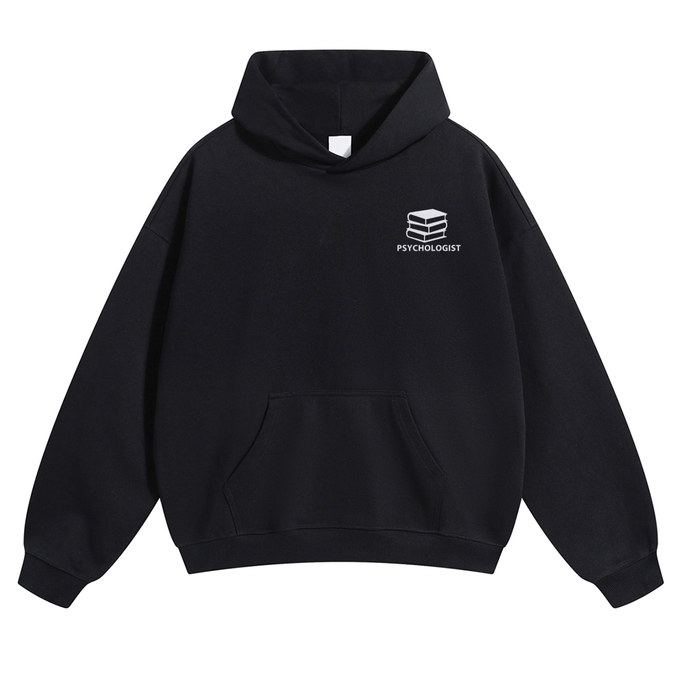 Psychologist Unisex Casual  Prints Hoodie