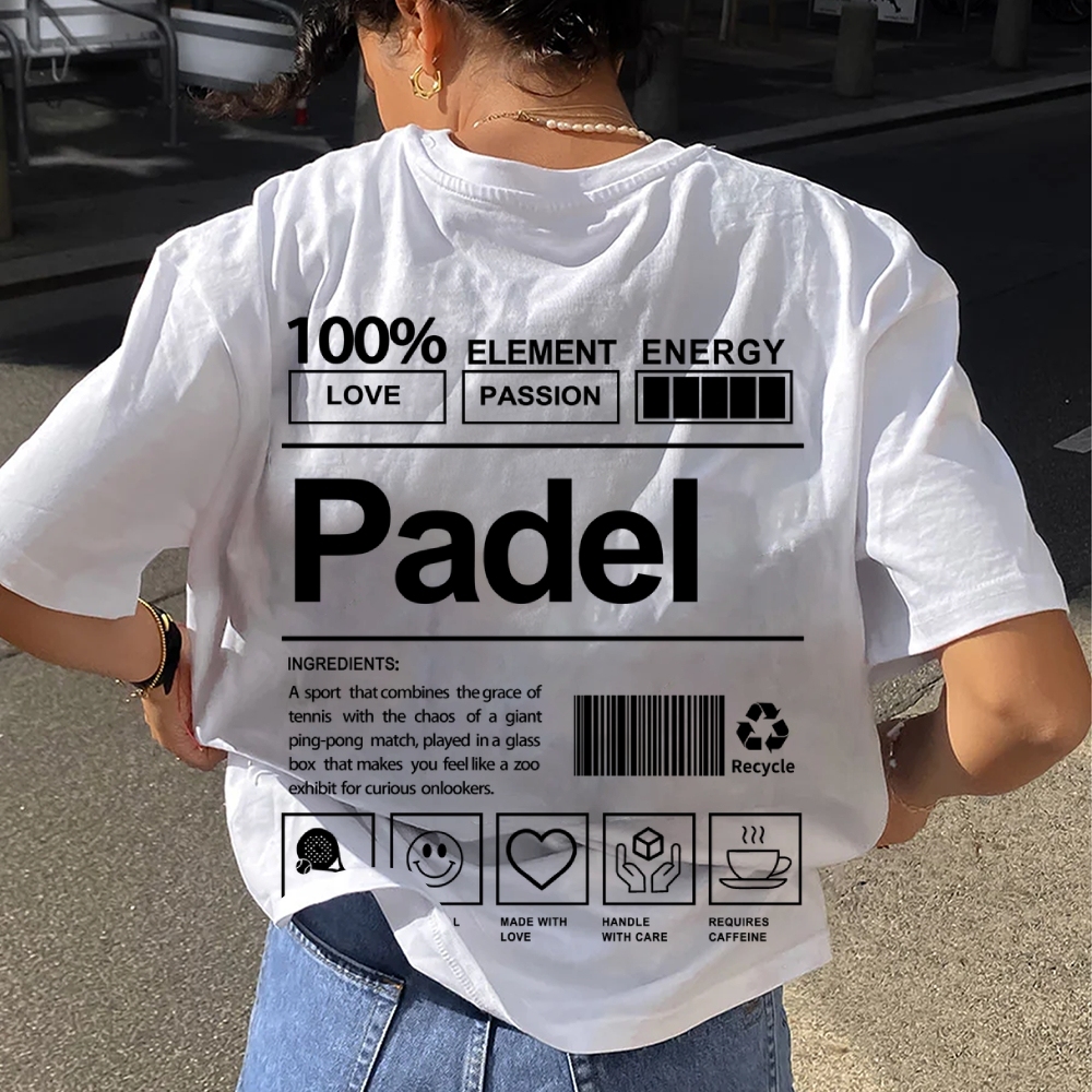 Padel Unisex Cotton T-Shirt
