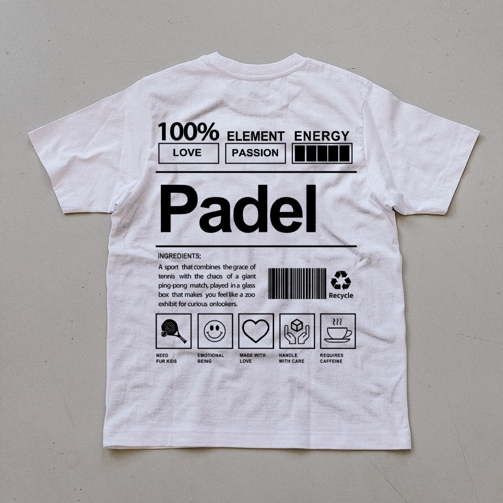 Padel Unisex Cotton T-Shirt
