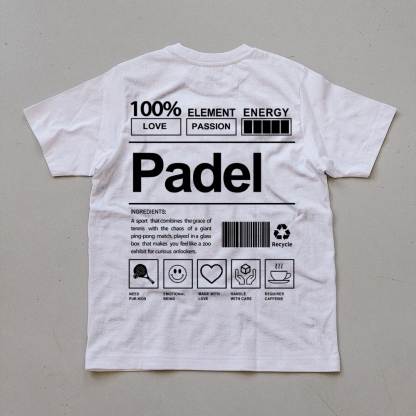 Padel Unisex Cotton T-Shirt