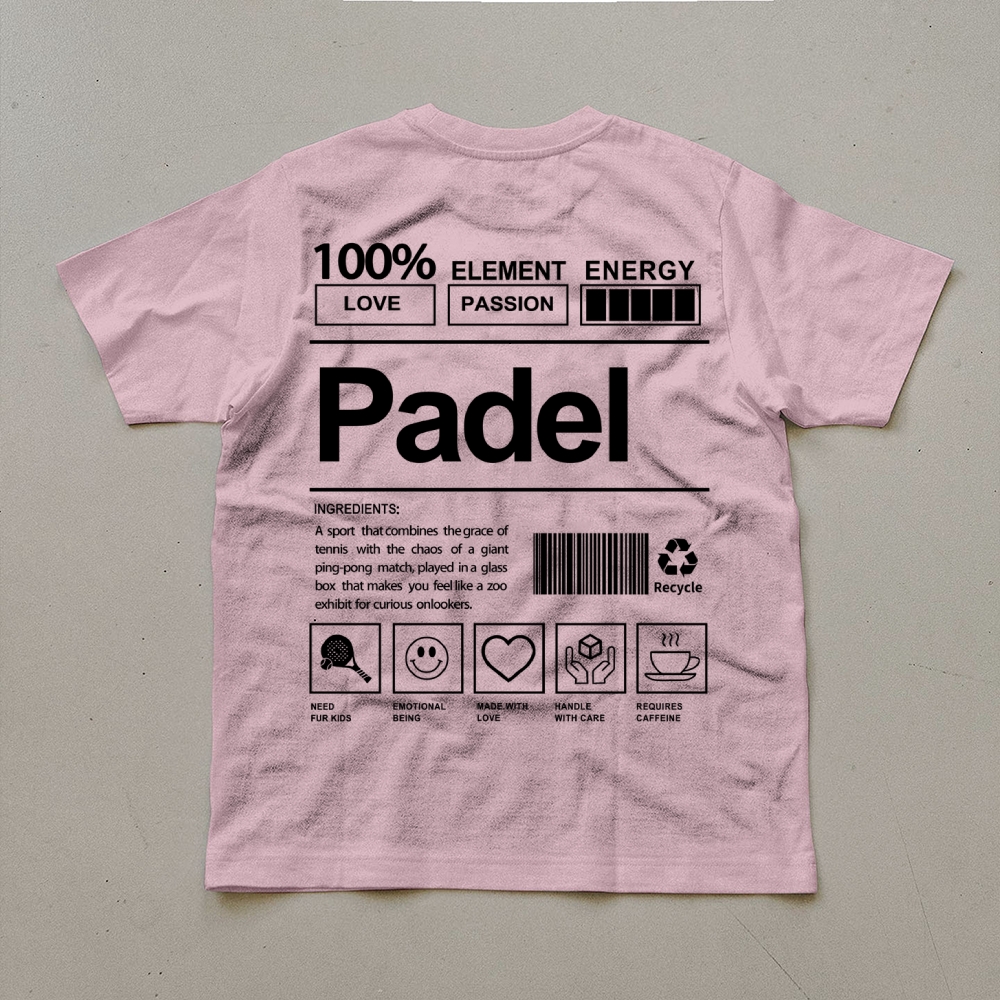 Padel Unisex Cotton T-Shirt