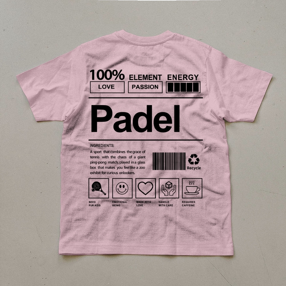 Padel Unisex Cotton T-Shirt