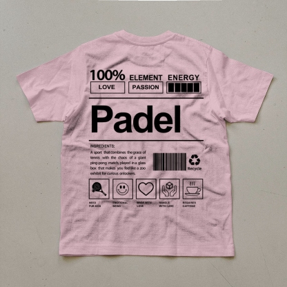 Padel Unisex Cotton T-Shirt