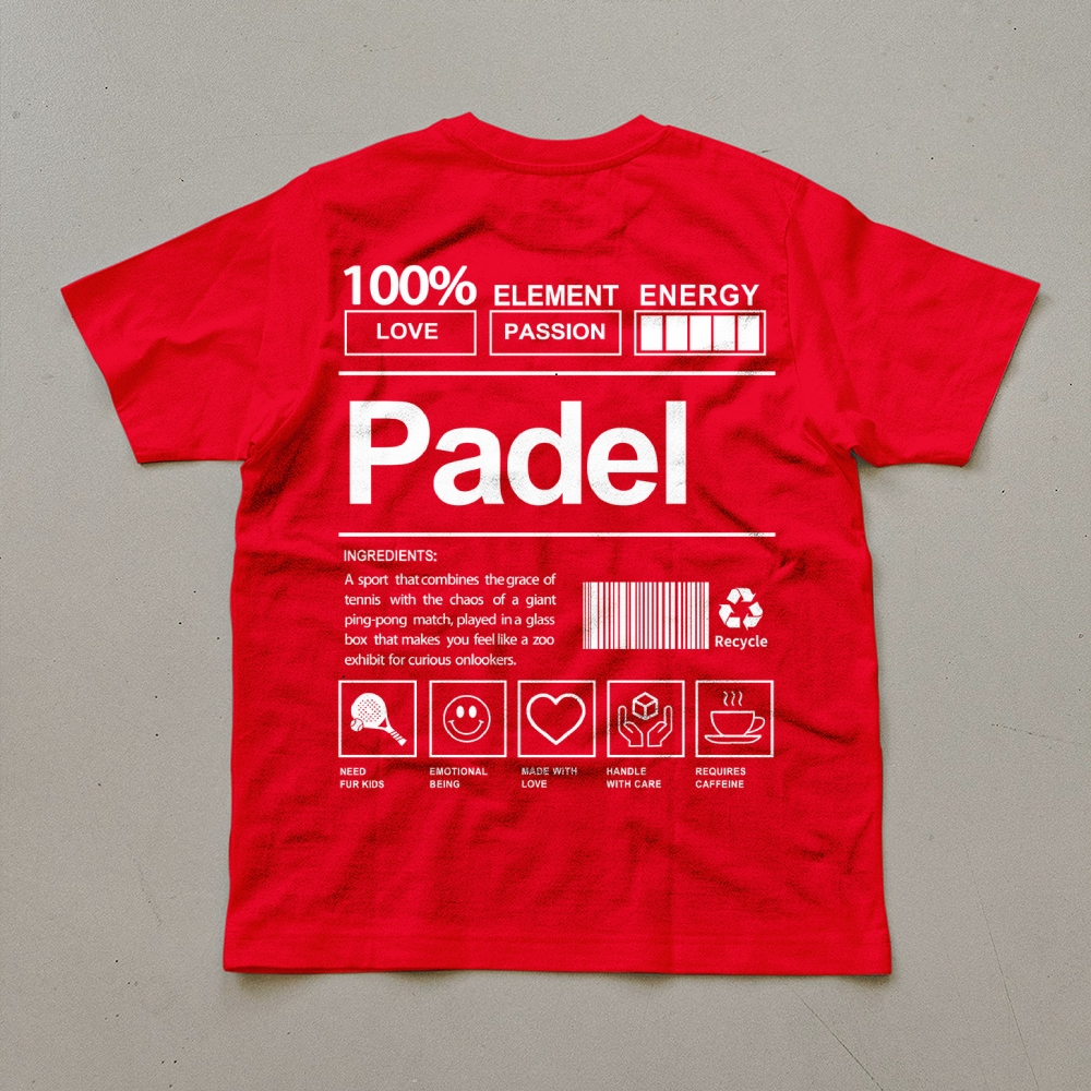 Padel Unisex Cotton T-Shirt