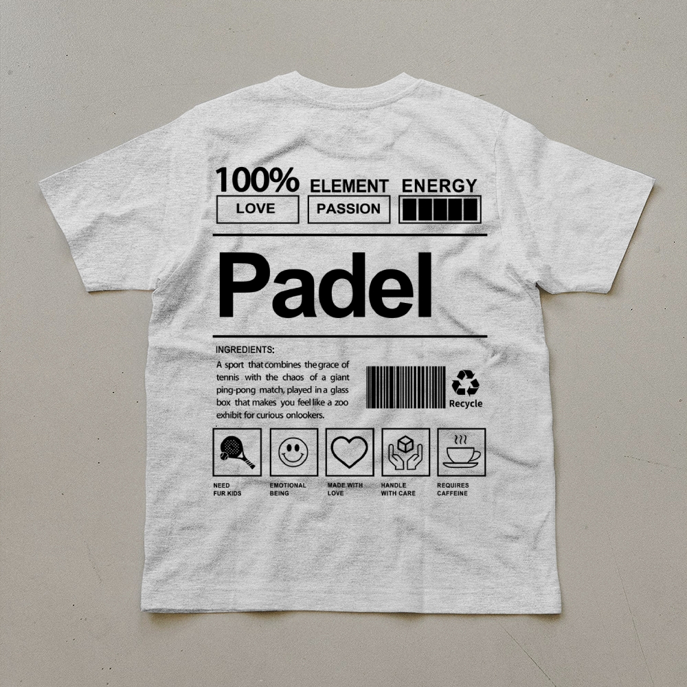 Padel Unisex Cotton T-Shirt