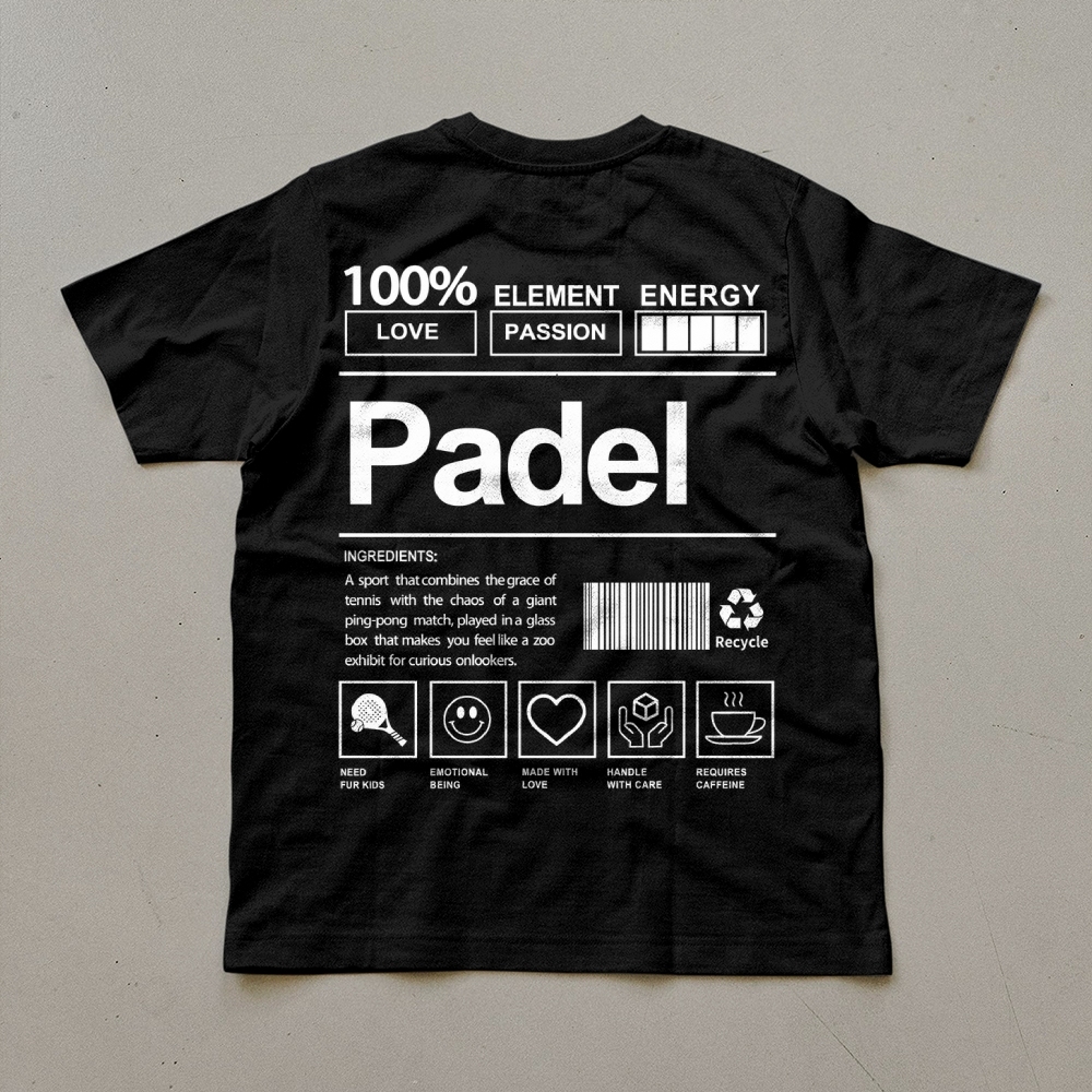 Padel Unisex Cotton T-Shirt