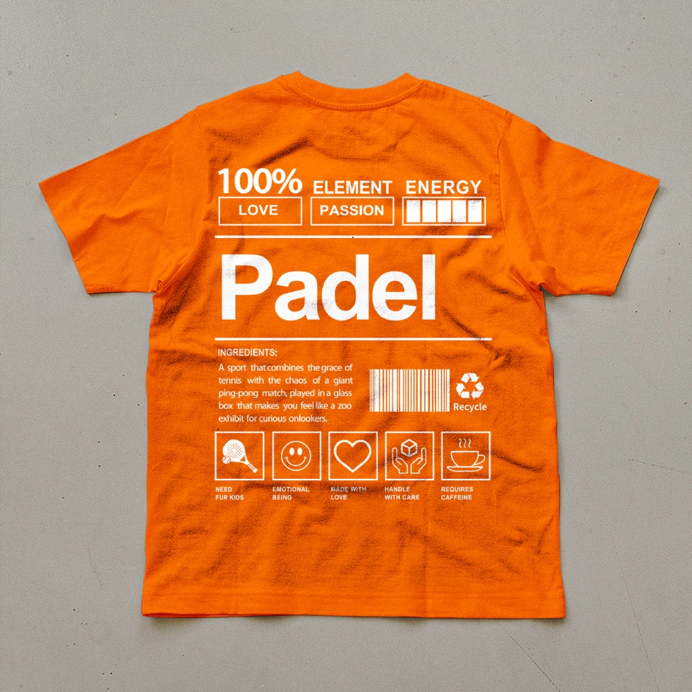 Padel Unisex Cotton T-Shirt
