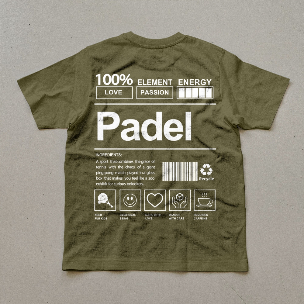 Padel Unisex Cotton T-Shirt