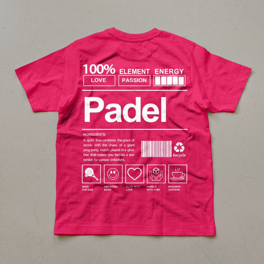 Padel Unisex Cotton T-Shirt