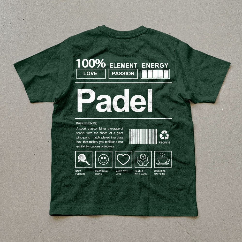 Padel Unisex Cotton T-Shirt