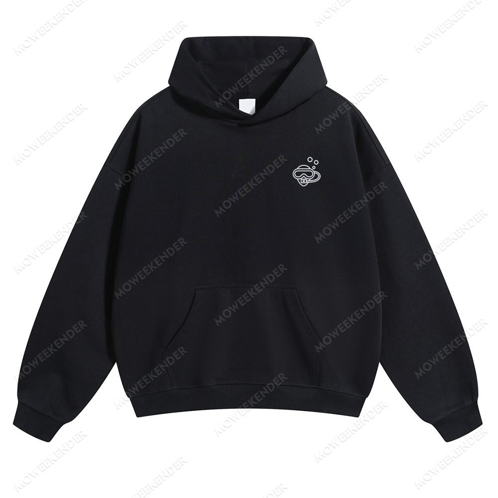 Diver QR Code Custom Unisex pure cotton sweatshirt